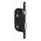 Coffre axe 40 NF métalux Bec de cane condamnation noir EURO-ELZETT - sans gâche réversible - G841X077K4