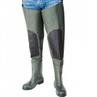 Bottes cuissardes sécurité SINGER PVC lourd S5 SRC - Hauteur 90 cm - Embout acier - Taille 42 - COME