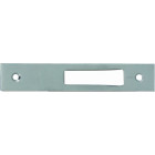 Gâche plate haute/basse Multiblindo ISEO - bascule - Inox - 134x24x3 - 038096