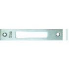Gâche plate ISEO haute ou basse inox pour Electa - 24x3x132 mm - 038020 