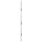 Serrure multipoint à larder ISEO Performa - Têtière plate 2300x24x3 mm Acier INOX - Entraxe 92 mm - Axe 30 mm - 7232013028