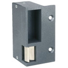 Gâche électrique en applique horizontale gauche Série 390 NO Noire 12V EFF EFF - 390A---000050E96