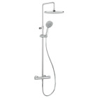 Colonne de douche télescopique ABC - Chromé