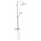 Colonne de douche LEAF SHOWER pomme de douche Ø 300 mm - Chromé