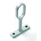 Piton ovale 2044 laqué Blanc 30 x 15 mm DUVAL BILCOCQ saillie 60 mm- 52-0906-1026