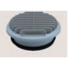 Grille entrée/sortie air murale Ø160 mm THERMOR PVC Beige - 900373
