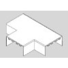 T pour Moulure Electrique PVC 15x30 mm