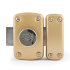 Verrou B5 bouton - cylindre 45mm s'entrouvrant KA1 3 clés - IFAM - 26452