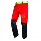 Pantalon de travail francital prior move - type a classe 1 - rouge - fi510-3 - Taille au choix
