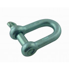 Carte 4 manilles acier zingué Ø.4 mm VISO - MAN404NS