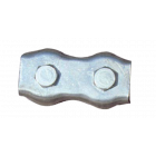 Paire de serre câble plats 2 boulons VISO - Ø 4 mm - SCP402NS