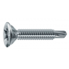 Vis mustad drillex pour pvc - tête fraisée réduite philips - ø3.9x13 mm - boite de 1000 - chromiting - sp328a390130c8c