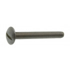 Boîte 100 vis métaux tête ronde large poelier fendue inox a2 nfe25129 acton - 4 x 16 mm - 622124x16