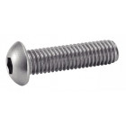 Boîte 50 vis métaux inox a4 tête bombée 6 pans creux acton - 10 x 80mm - 6420210x80