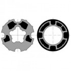 Roue + couronne lt50 dohner 78 a goutte