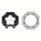 Roue + couronne imbac octo 70 1+2 (d50 d60)