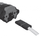 Cable moteur avec connecteur pour moteur selve type 2 (5 fils, l 2.5 m)