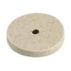 1 disque feutre de polissage diamètre 75 x 10 mm - 2130000