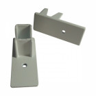 Arret bas de coulisse blanc  53/22