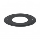 Rosace noir mat o80