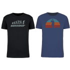 Lot de 2 t-shirt de travail BOSSEUR Evo Noir - 12232-005