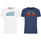 Lot de 2 t-shirt de travail BOSSEUR Evo Blanc - 12235-006