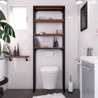 Étagère de rangement de toilette - BRIDGI Aurlane - 701079