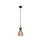 Suspension cuivre retro 1 ampoule