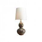 Lampe jade gourd, céramique, sans abat-jour