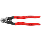 Pince coupe-câbles acier - 190 mm - Diam. 2.5-4-5-7 mm - KNIPEX - 95 61 190 SB