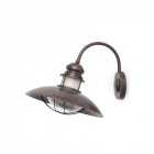 Aplique murale marron winch 1 ampoule h33 cm