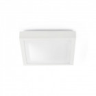 Plafonnier salle de bains blanc tola 1 ampoule