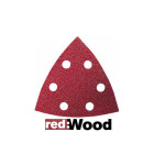 Lot de 5 Feuilles abrasives Expert for Wood Delta 93mm 6 trous Gr 60 BOSCH 2608605600