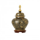 Lampe japanese scroll, porcelaine de kutani (sans abat-jour)