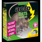 Acto rats appât blé - 7 x 20 grs -  solution efficace contre rats noirs et rats d'égout.