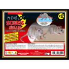 Acto souris pièges à glu support bois - sachet de 2 pièges 14 x 19cm