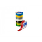 Lot de 8 Adhésifs tesaFLEX isolation électrique certifié Panachés 8 couleurs 10mx15mm TESA 539480001015