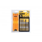 Coffret 10 lames xpc dewalt + boîte de rangement - dt2296