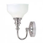 Applique cheadle, chrome et verre