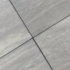 Dallage céramique agena grey 60,4x60,4cm - vendu par lot de 0.73 m²