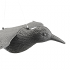 Epouvantail  corbeau volant 58x42 cm
