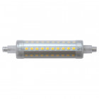 Ampoule led crayon R7s Girard Sudron 12 watt 118 mm dimmable - Couleur eclairage - Blanc chaud 2700°K