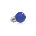 Ampoule led e27 bulb g45 1w bleu