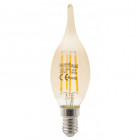 Filament ambrée flamme cdv 4w culot e14