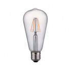 Ampoule led filament claire st64 culot e27
