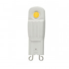 Ampoule led G9 4,5 watt (eq. 35 watt) - pack de 2 - Couleur eclairage - Blanc chaud 3000°K