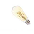 Ampoule led st64 culot e27 7w teintée