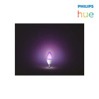 Ampoules connectées philips hue e14 x 2 - multicolore
