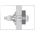 Boîte de 100 Chevilles placo Spyder M5x37 SCELL-IT - Ép.6-12 - Sans vis perçage 10 mm - 6E-SV