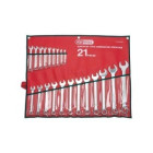 Trousse avec jeu de 9 clés mixtes KS TOOLS - Chrome mat - 8-9-10-11-12-13-14-17 mm - 517.0040